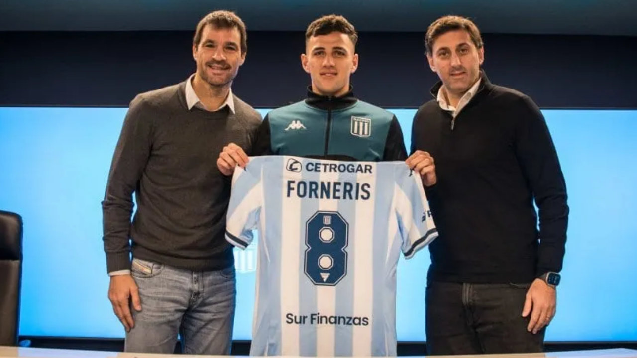 Racing presentó a Alan Forneris y Duvan Vergara como nuevos refuerzos