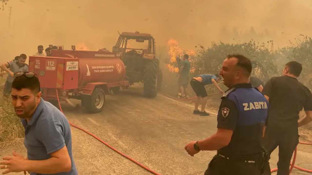 Más de 50.000 personas fueron evacuadas en Turquía por los incendios forestales
