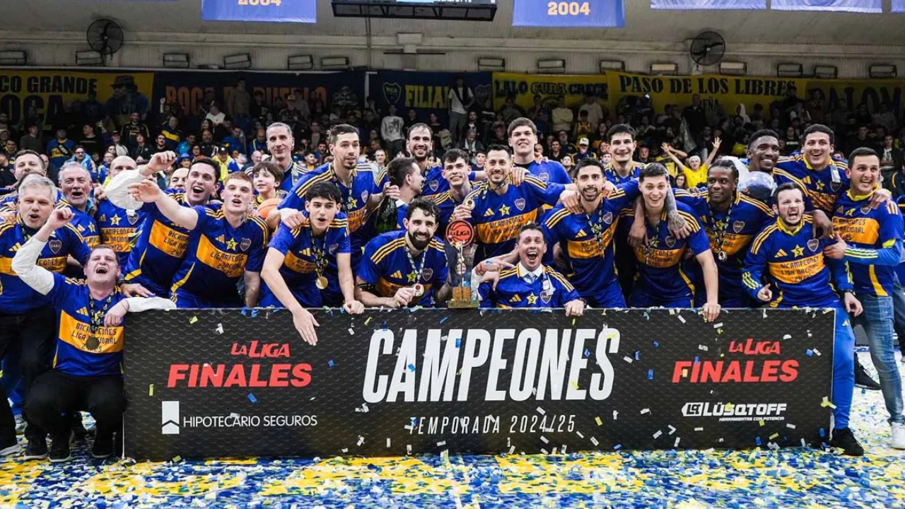 Boca venció a Instituto en la final y es bicampeón de la Liga Nacional de Básquetbol