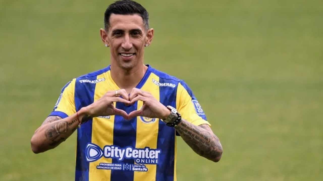 La emocionante presentación de Di María en Central: “Esto es más que todo lo que hice”