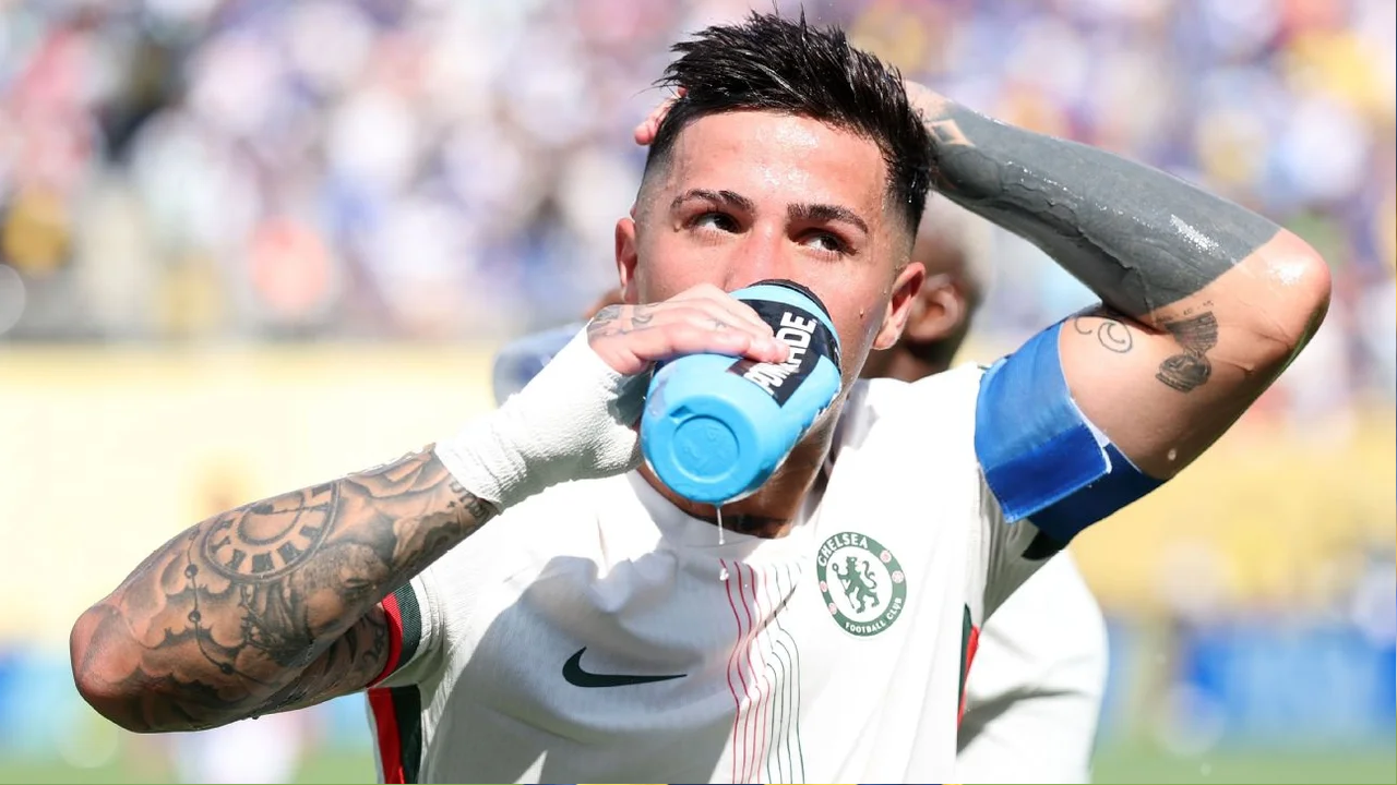En la previa de la final del Mundial de Clubes, Enzo Fernández se quejó del calor: “Es muy peligroso”