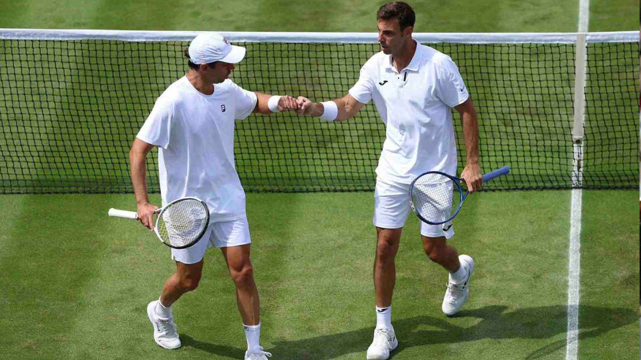 El argentino Zeballos y el español Granollers quedaron eliminados en las semis de Wimbledon