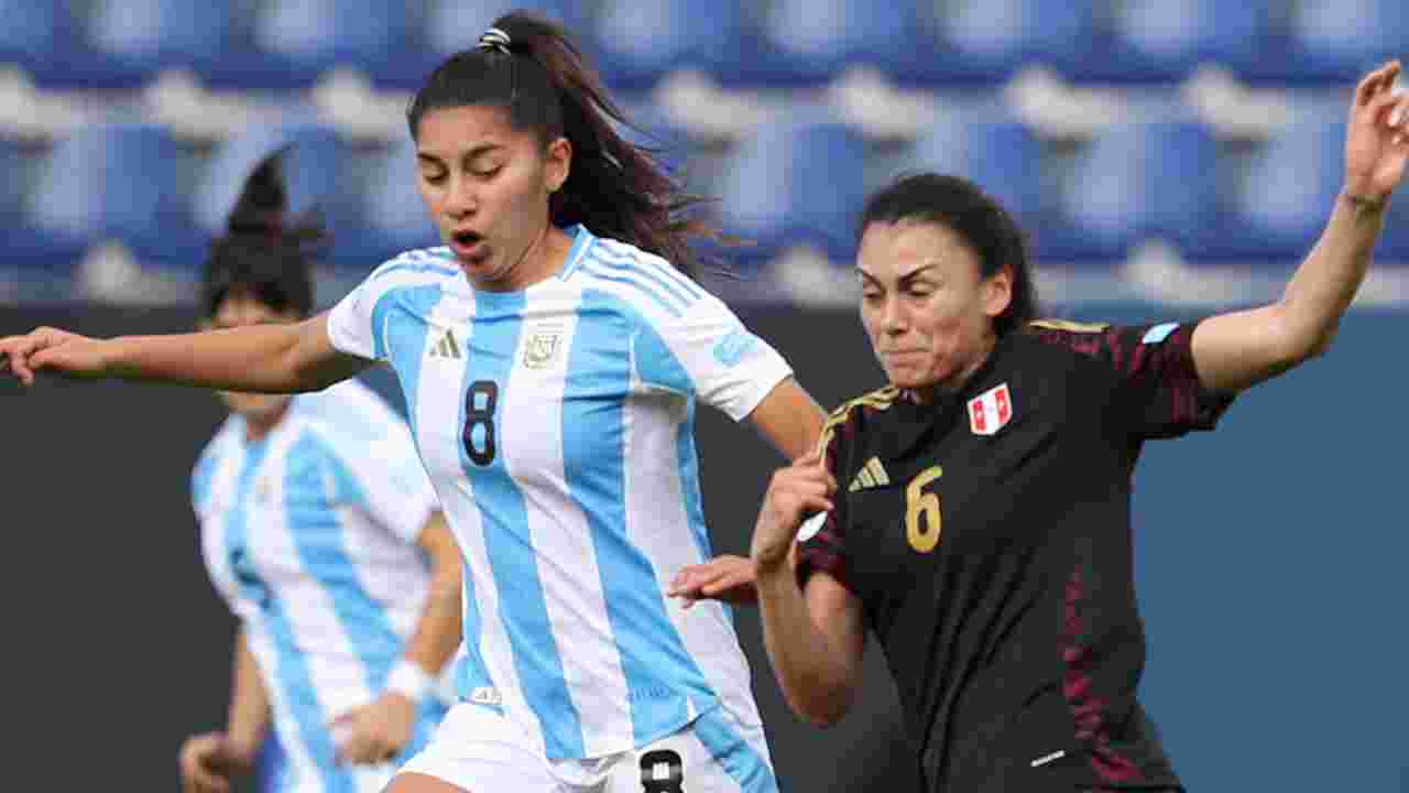 Copa América femenina: Argentina le ganó 1-0 a Perú y se clasificó a las semifinales