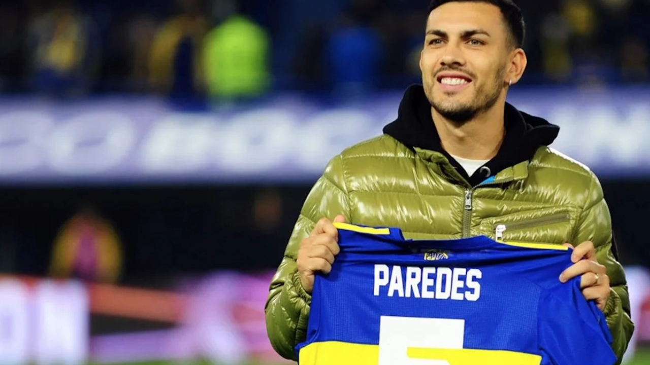 Paredes vuelve a Boca: ya llegó a la Argentina y se hace la revisión médica