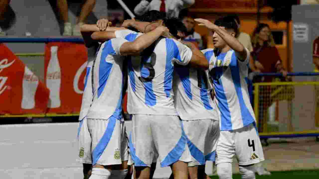 La Selección Argentina le ganó a Chile en el debut del Torneo L’Alcudia 2025