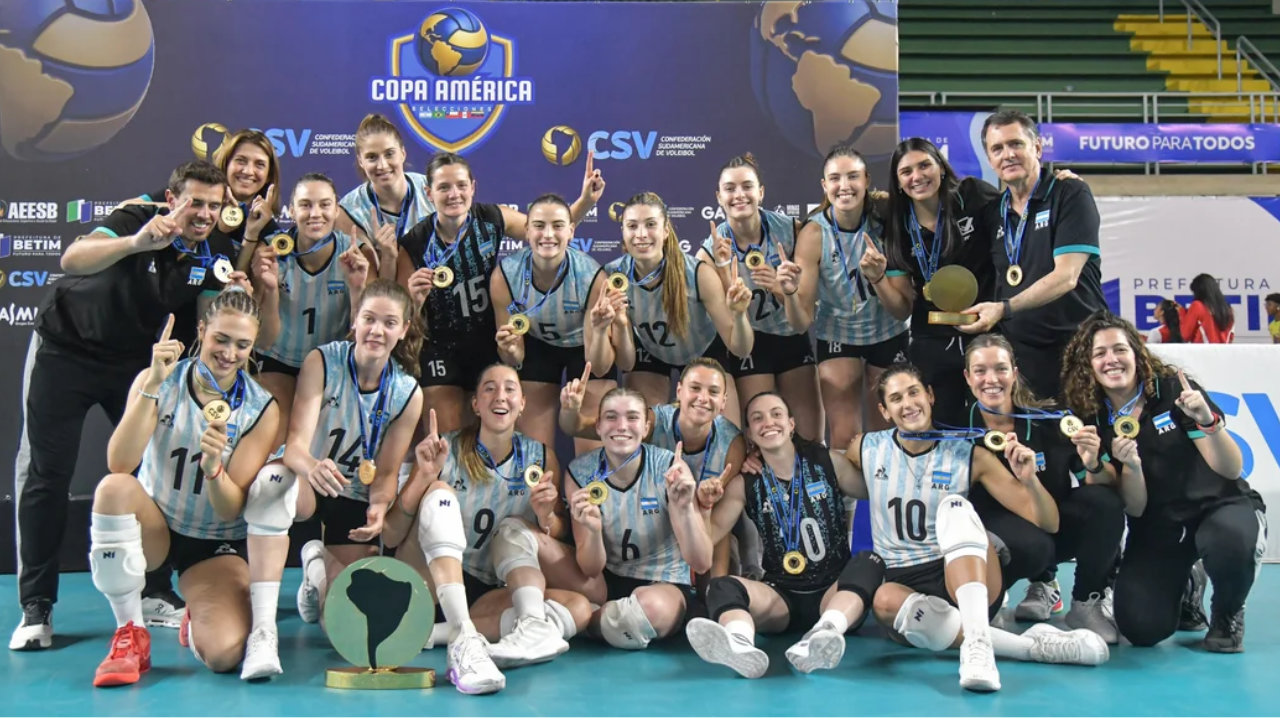 Las Panteras le ganaron a Brasil y se consagraron campeonas de la primera Copa América de la historia