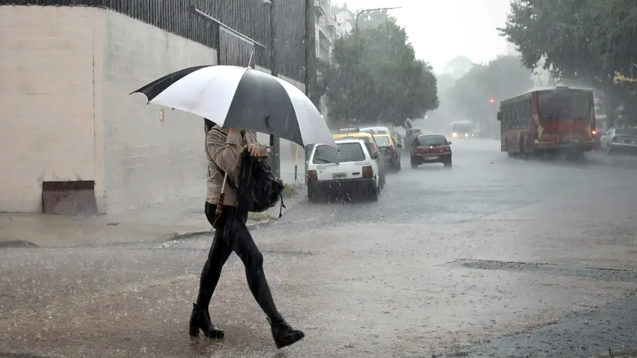 Ciclogénesis en el AMBA: alerta por lluvias, granizo y fuertes ráfagas de viento