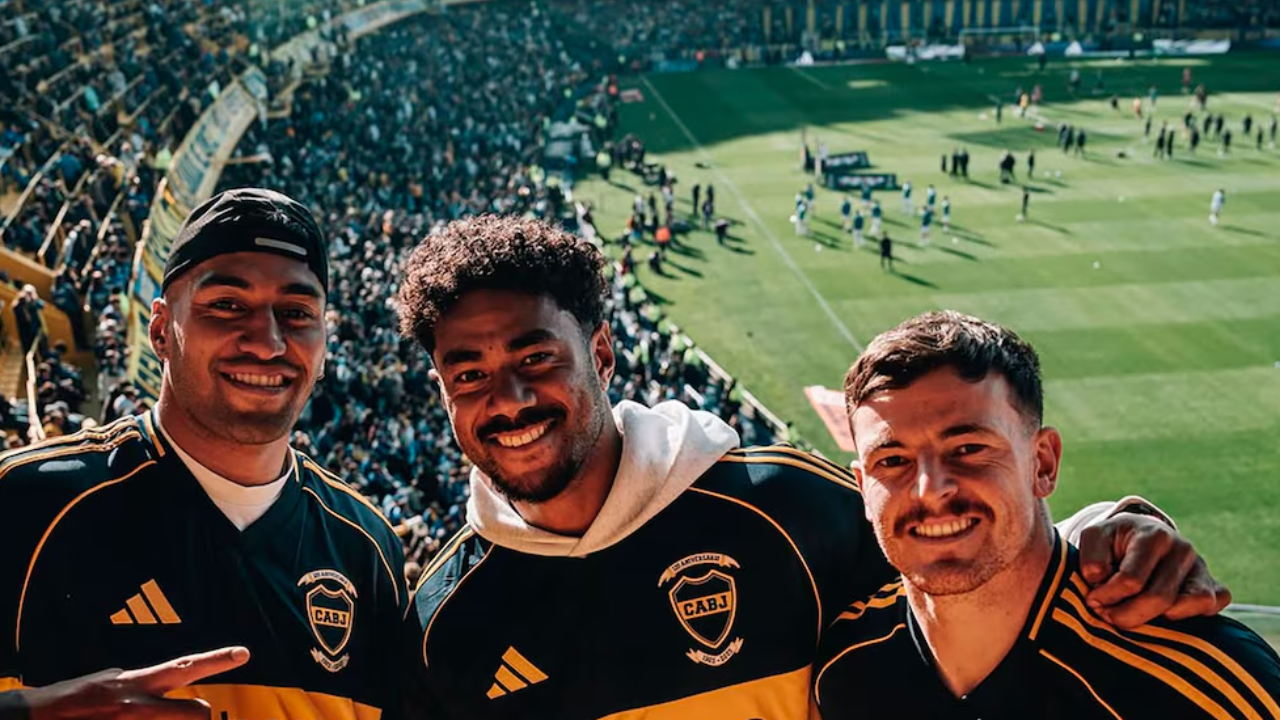 Los All Blacks, fascinados con la hinchada de Boca: “Locura de atmósfera”