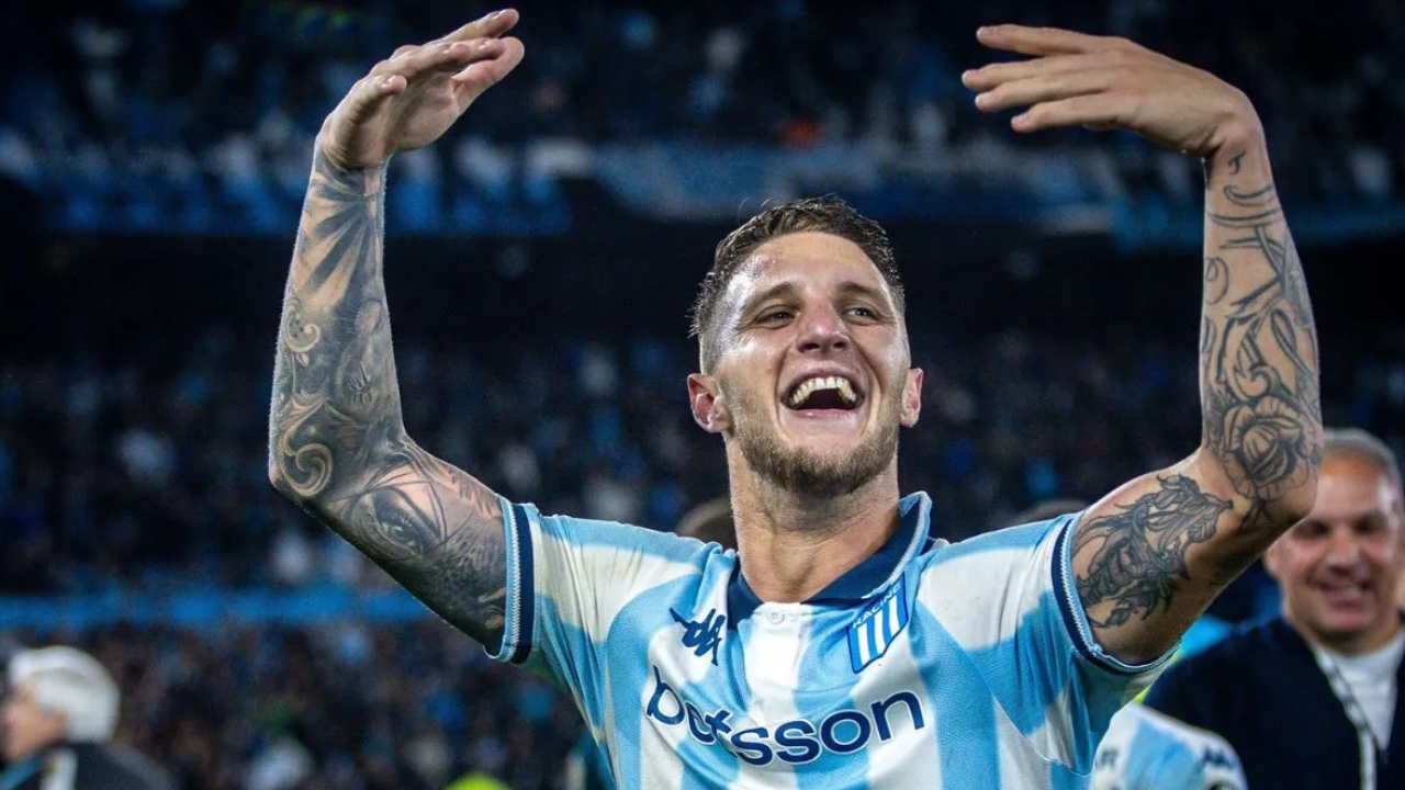 Franco Pardo pasó del gol agónico a empujar su camioneta con los hinchas de Racing
