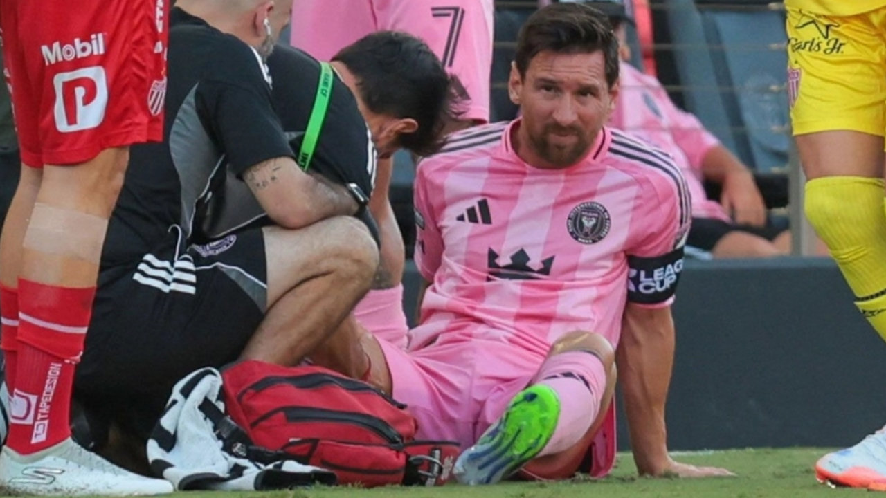 El Inter Miami publicó el parte médico de Lionel Messi