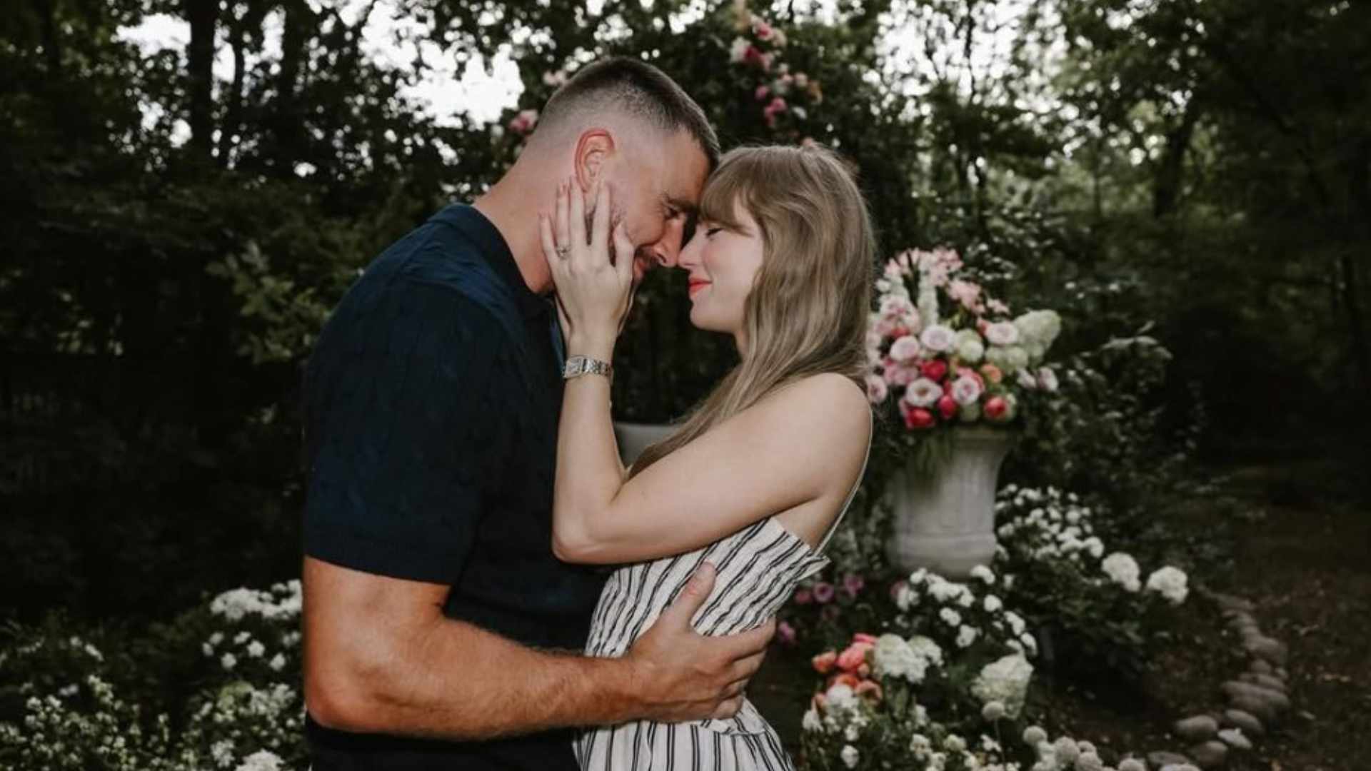 Taylor Swift anunció su casamiento con Travis Kelce