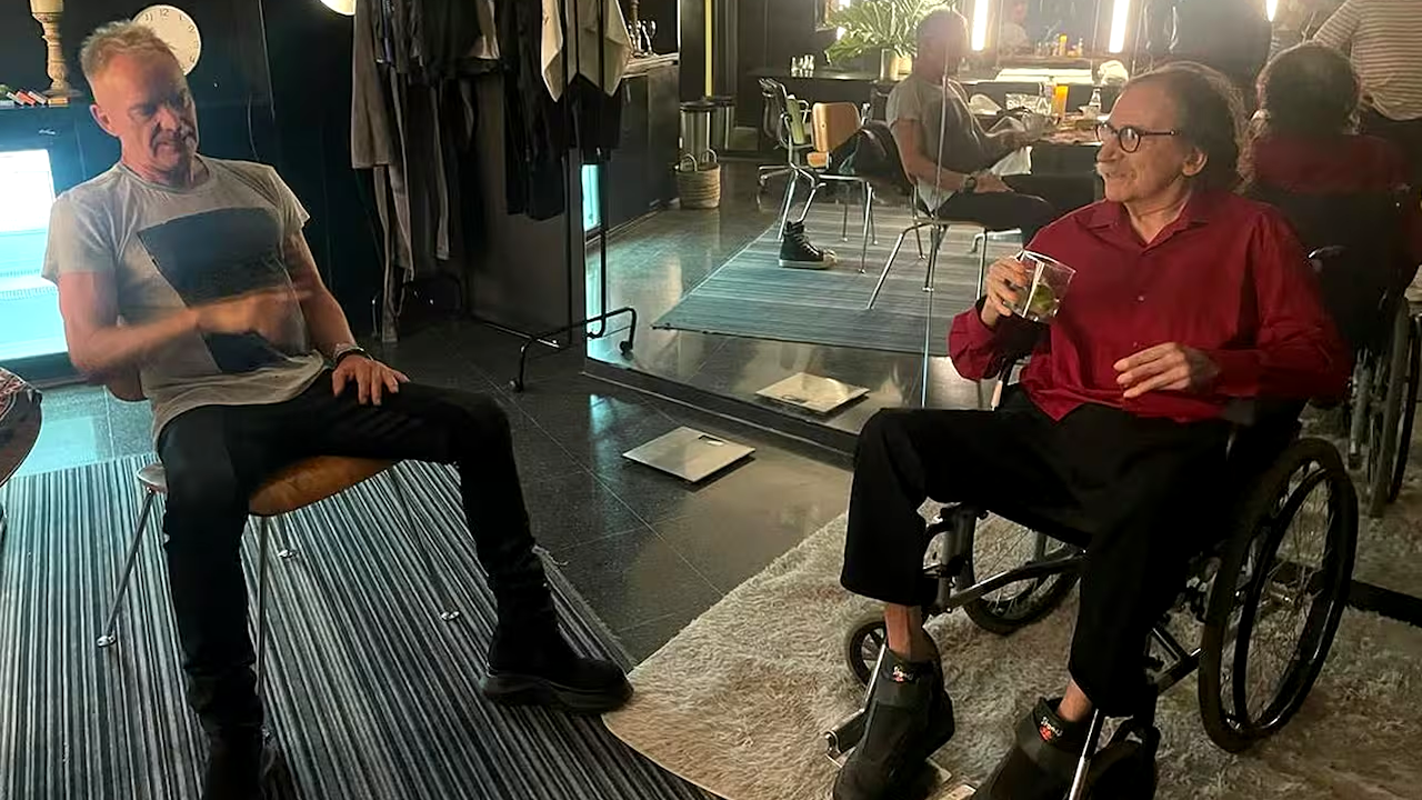 Charly García anuncia colaboración con Sting que se conocerá en octubre