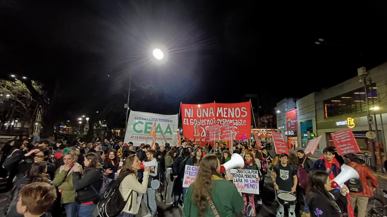 Triple femicidio de Varela: marchas en varios puntos del país pidiendo justicia por Brenda, Morena y Lara