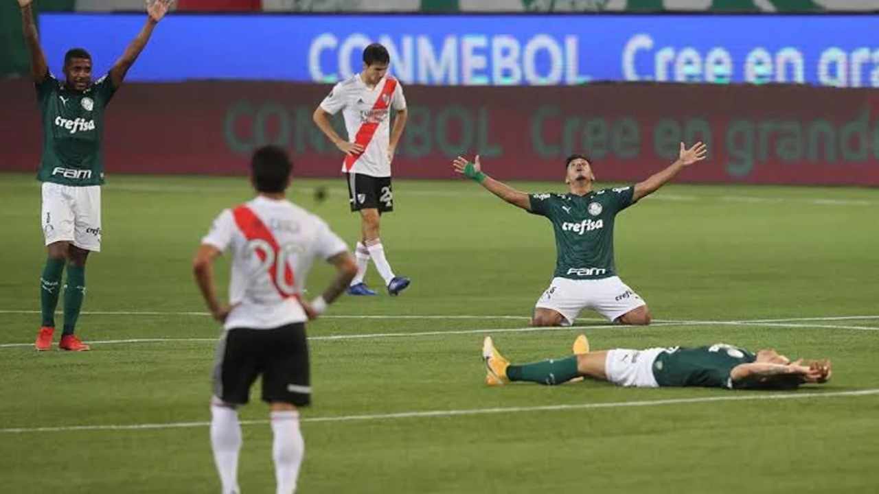 La racha de Palmeiras que River quiere cortar en el Monumental