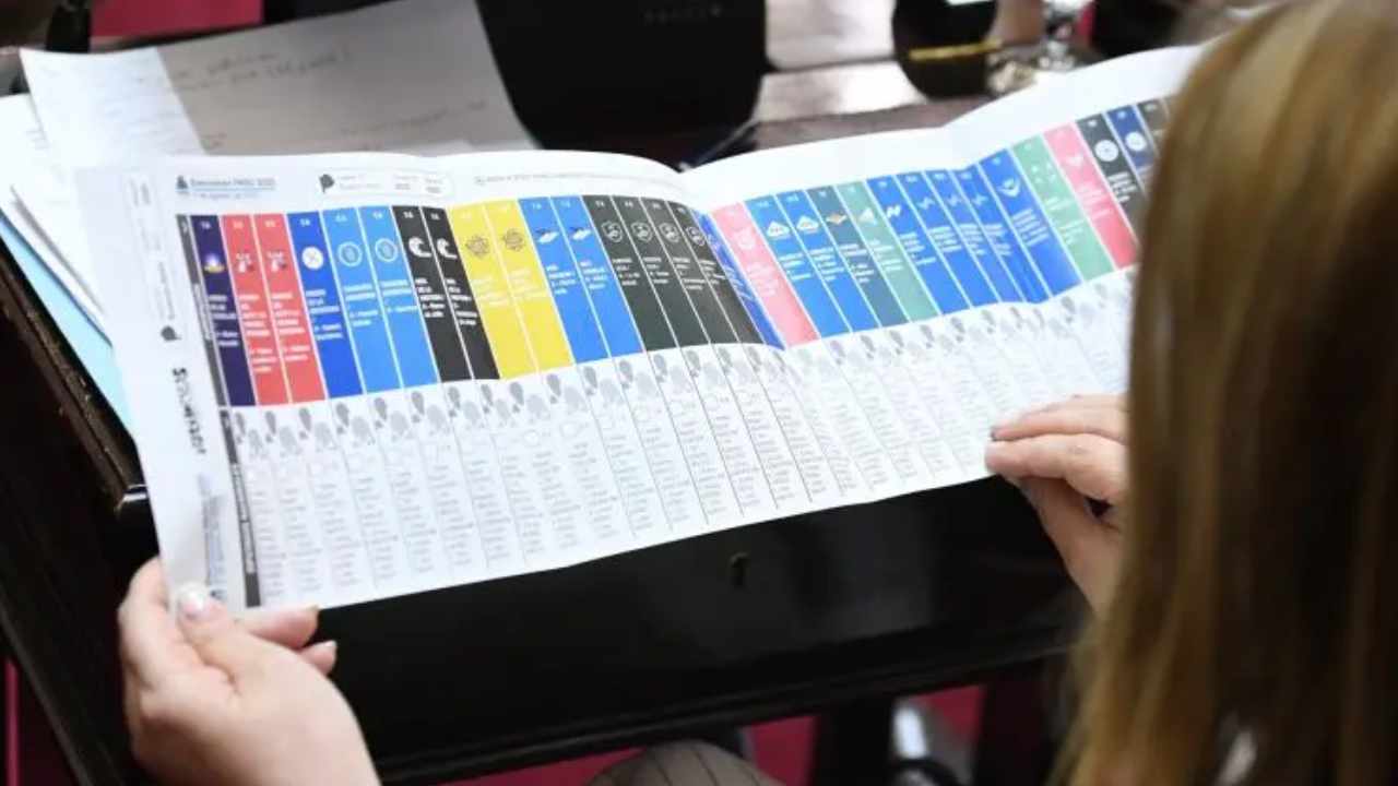 Boleta única de papel: cómo se votará en las próximas legislativas nacionales