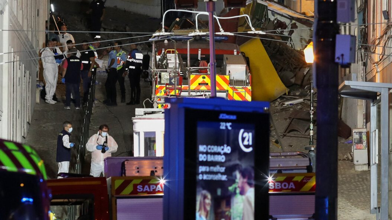 Son 16 los muertos en Lisboa tras un grave accidente en un funicular
