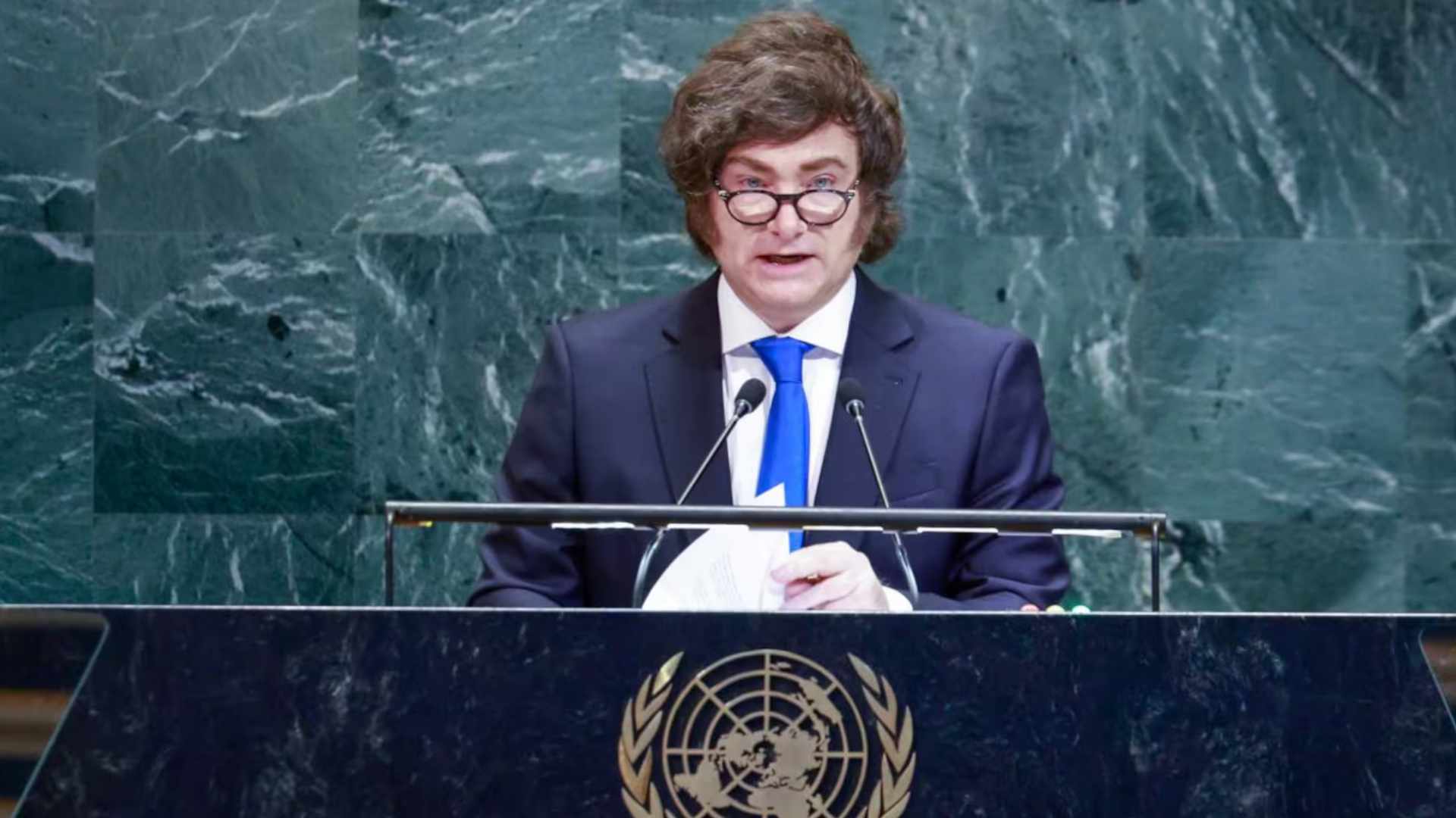 Milei realizó críticas a la ONU y pidió la liberación de Nahuel Gallo