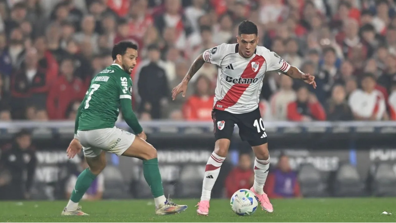 River cayó con Palmeiras en la ida por los cuartos de la Copa Libertadores