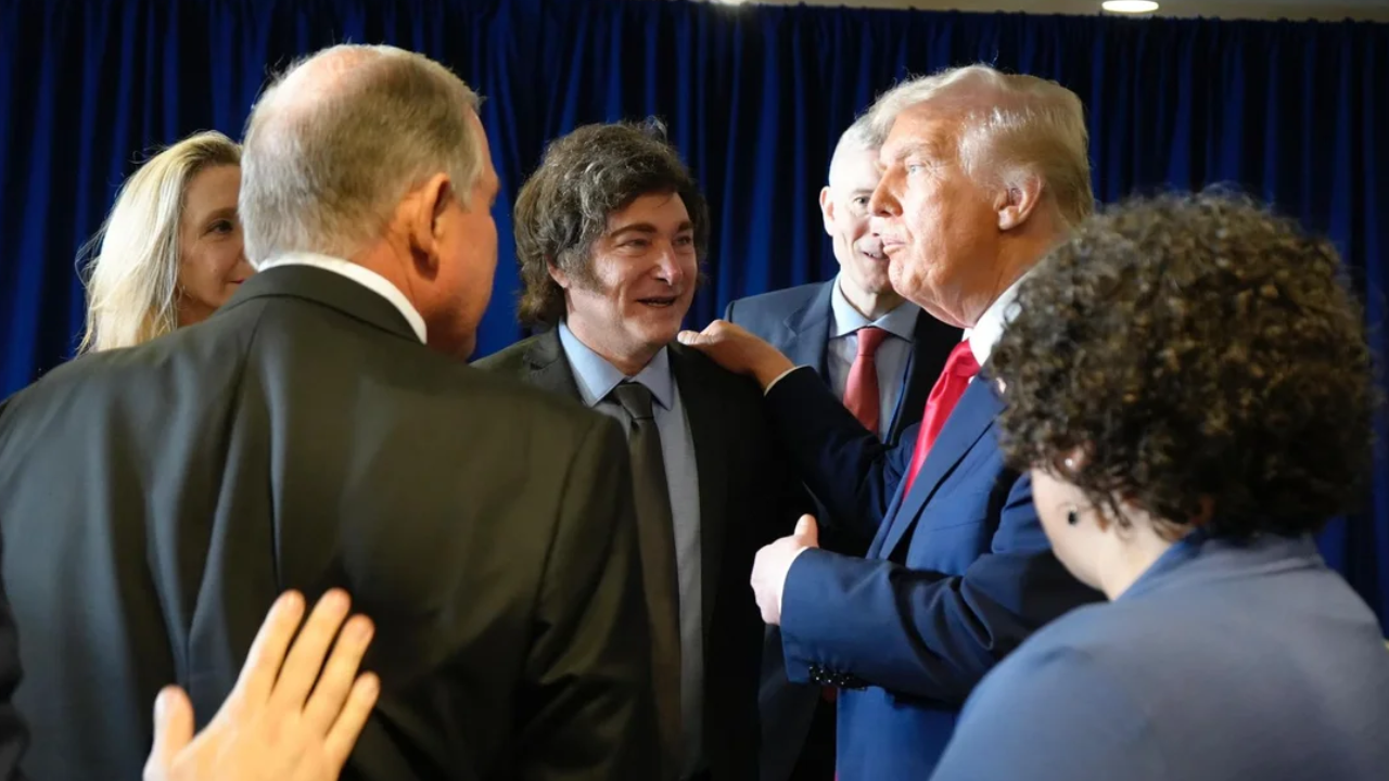 Javier Milei se reúne con Donald Trump en la Casa Blanca