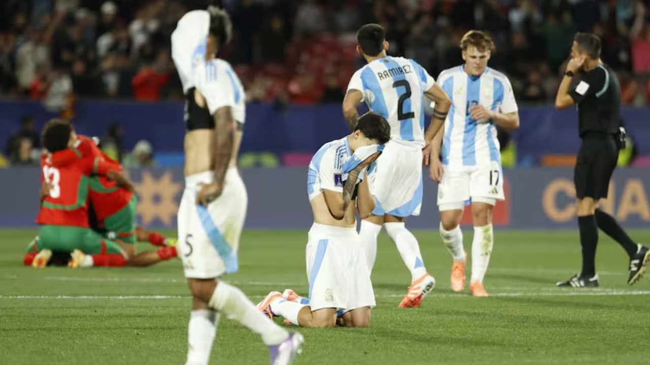 El mensaje de Scaloni para la Sub 20 tras la final perdida: “Estamos muy orgullosos”