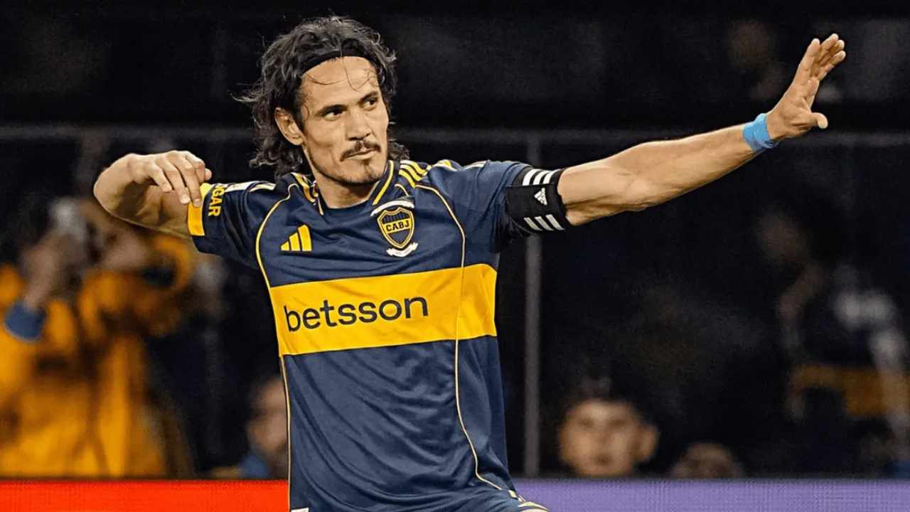 Cavani, otra vez diferenciado en Boca y cerca de perderse el partido con Barracas