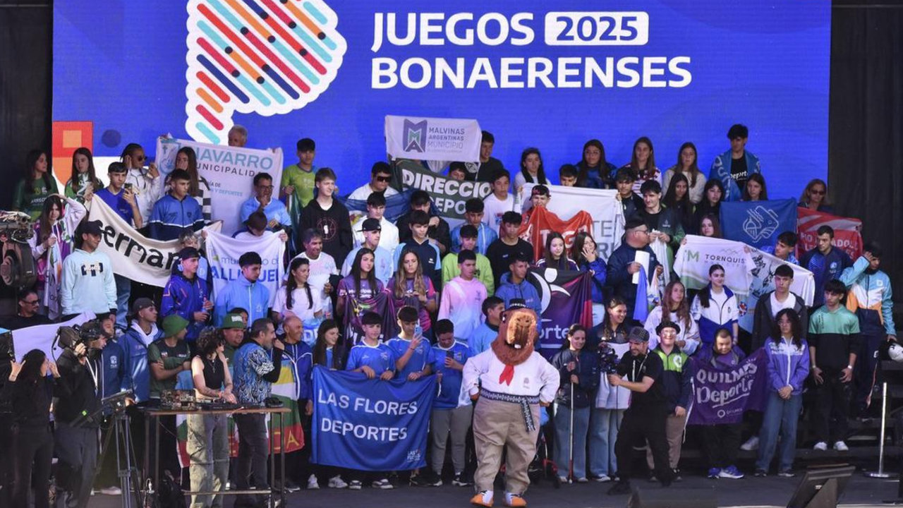 Comenzó la final de los Juegos Bonaerenses 2025 en Mar del Plata