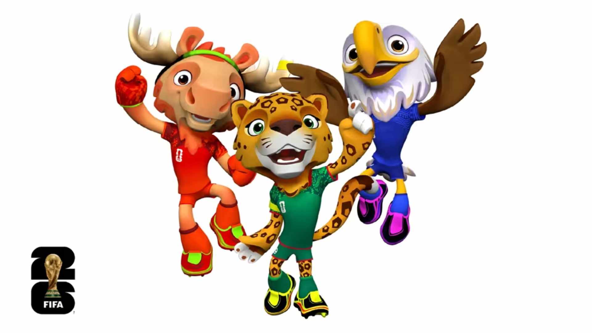 FIFA presentó las mascotas para el Mundial 2026