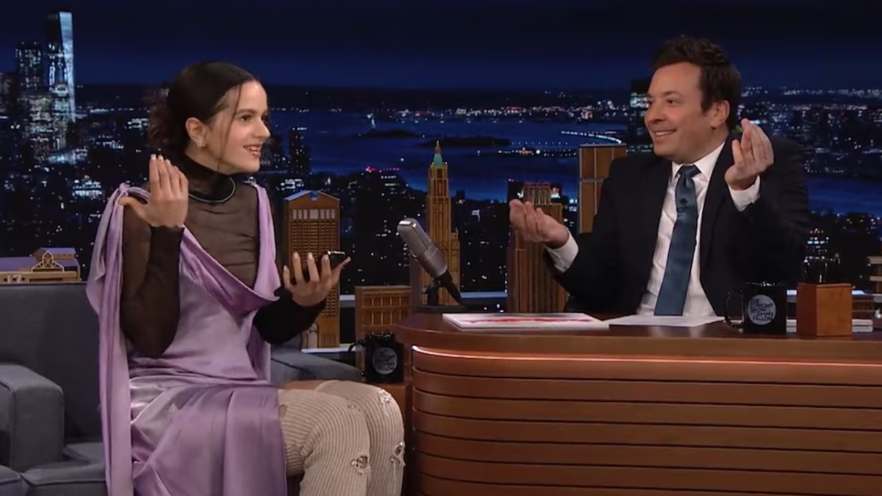 Rosalía conquista Estados Unidos en el show de Jimmy Fallon