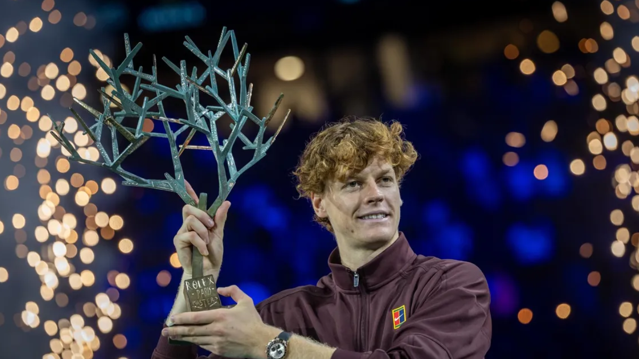Jannik Sinner se coronó campeón en el Masters 1000 de Paris y es nuevo número 1 del mundo