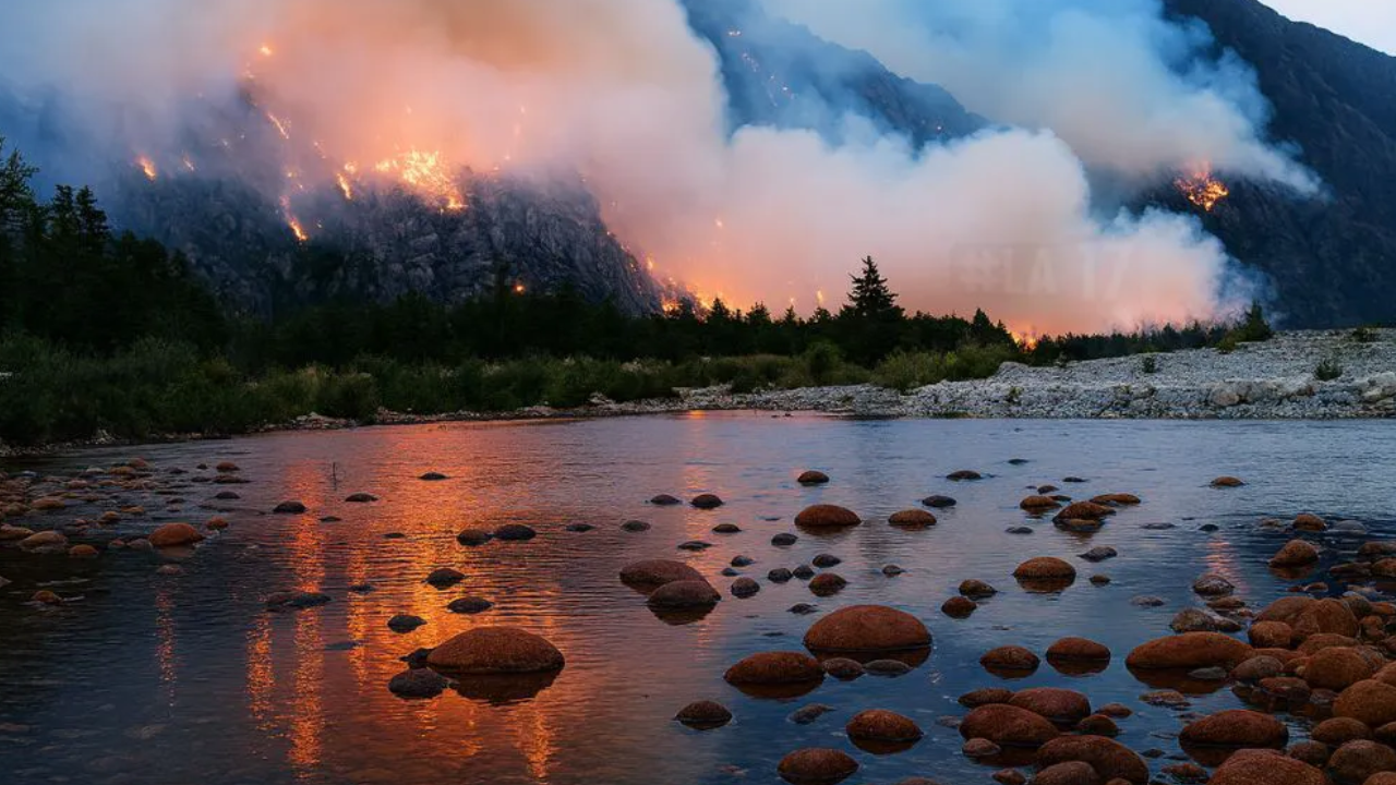 Incendios en Lago Puelo ya consumieron cerca de 3.000 hectáreas