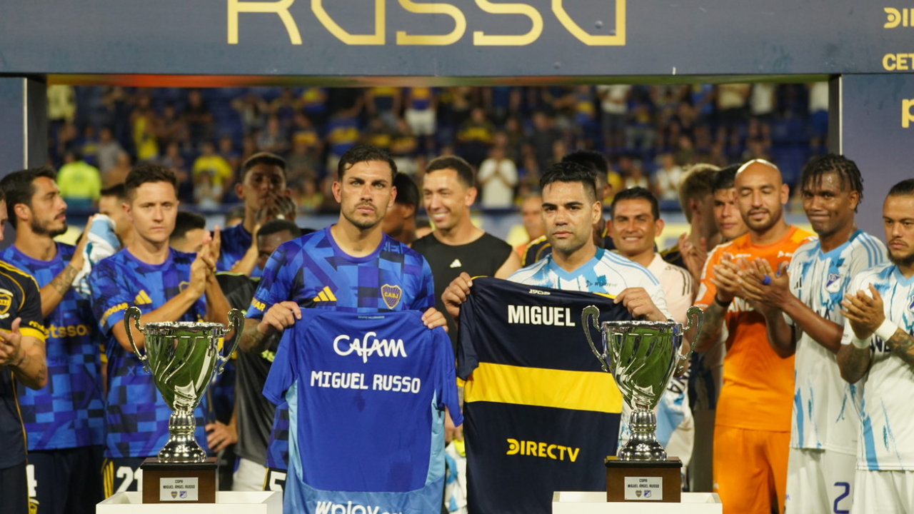 Boca empató con Millonarios de Colombia en el homenaje a Miguel Ángel Russo