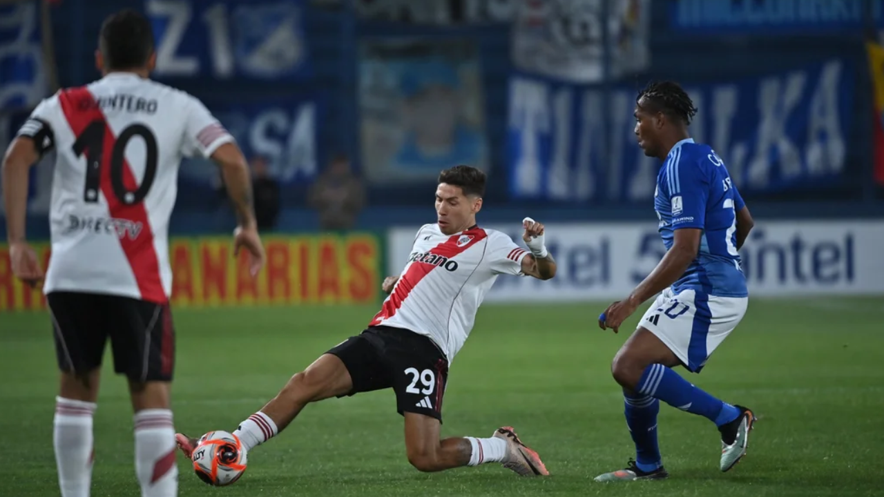 Con un gol de Gonzalo Montiel de penal, River le ganó 1-0 a Millonarios en su primer amistoso en 2026