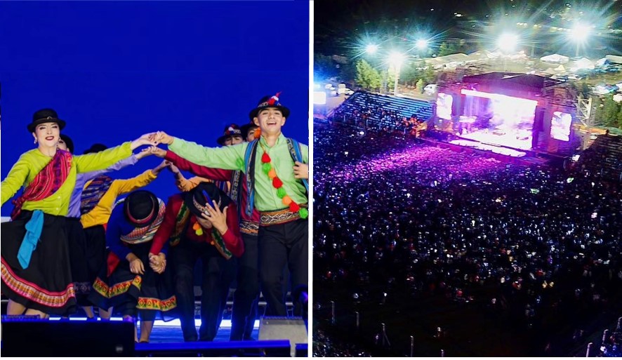 La música del país suena en Nueva Galia y San Francisco