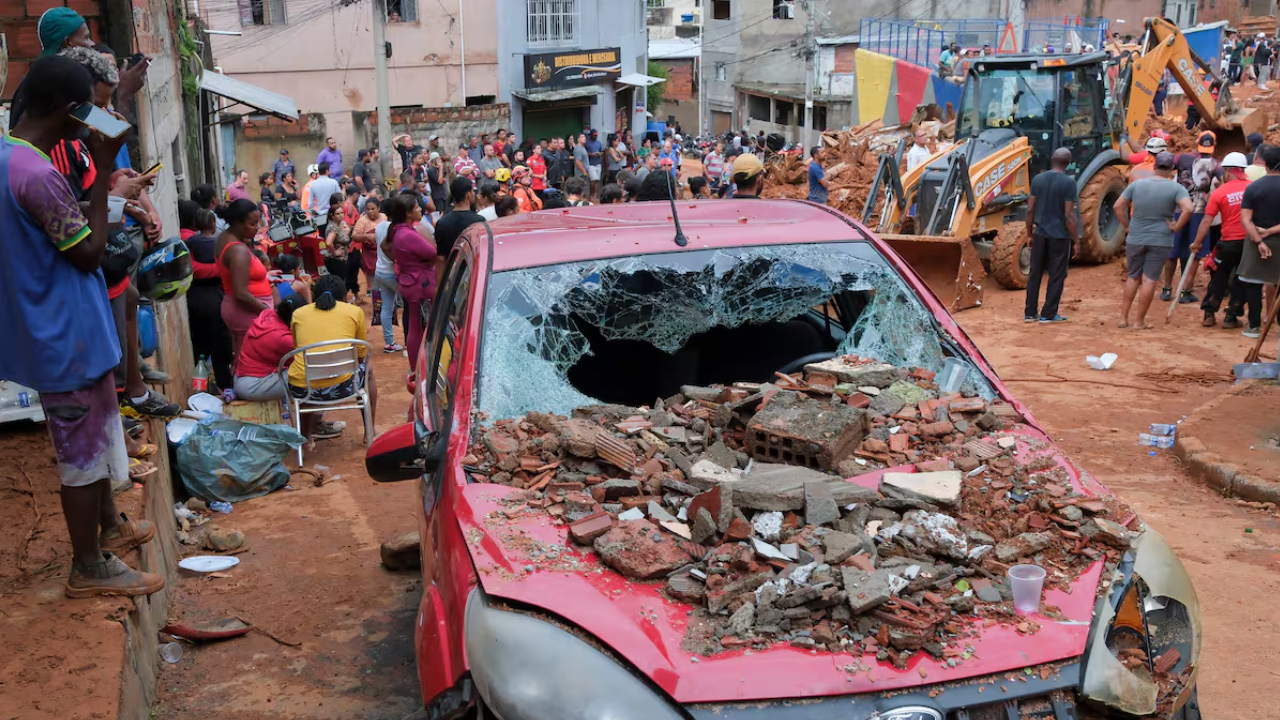 Brasil: murieron 46 personas por fuertes lluvias en Minas Gerais