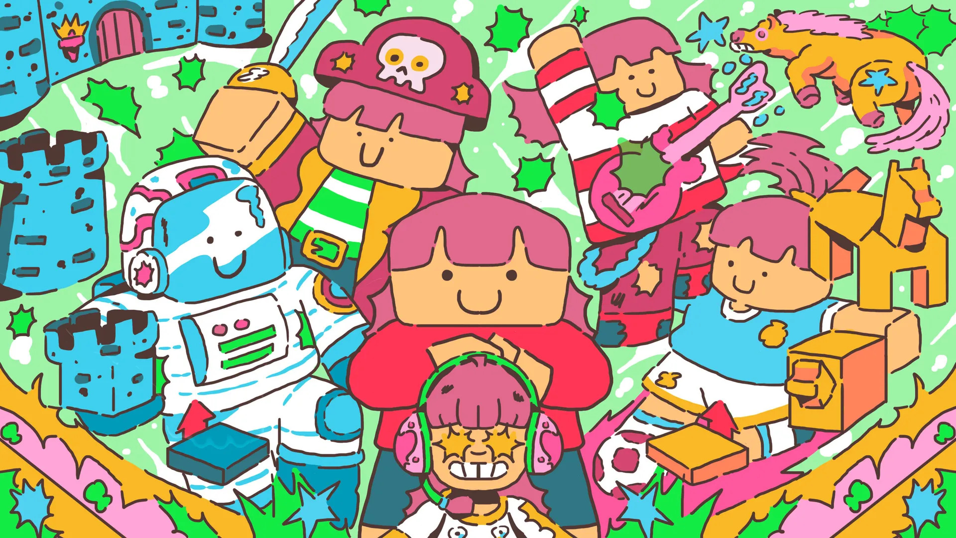 Roblox, el imperio de los cubos alcanzó los 151.5 millones de usuarios diarios