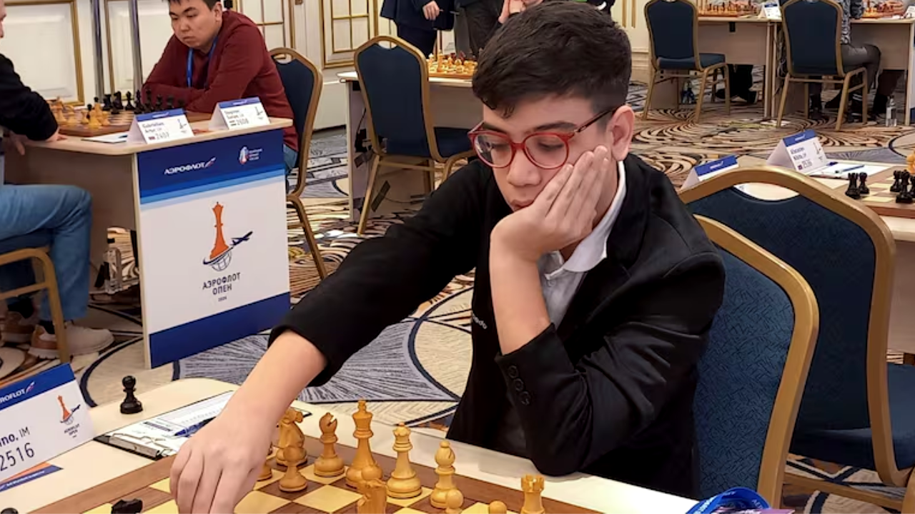 Faustino Oro se rindió y no pudo alcanzar el título de Gran Maestro