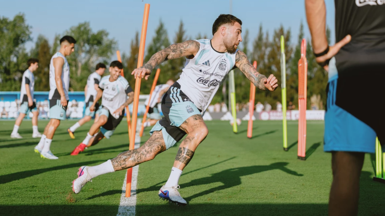 Argentina disputa contra Zambia su último partido amistoso antes del Mundial