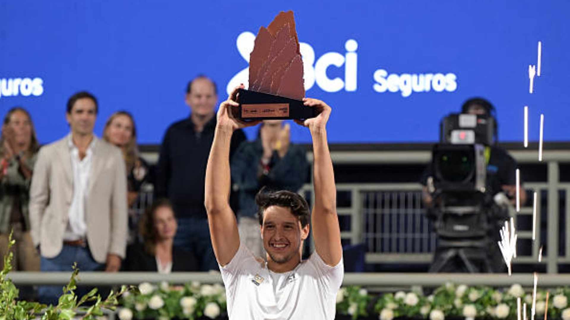 Luciano Darderi es el campeón del ATP de Santiago de Chile