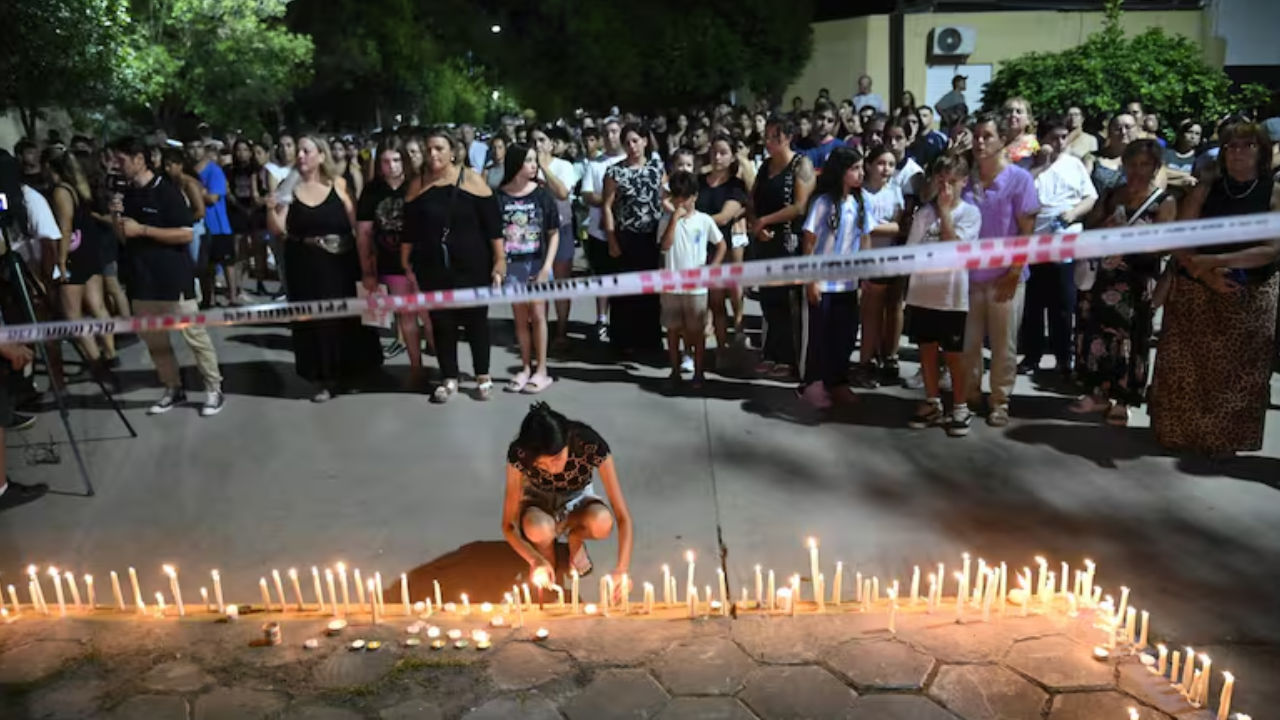 Tiroteo escolar en Santa Fe: despiden a Ian, el niño asesinado