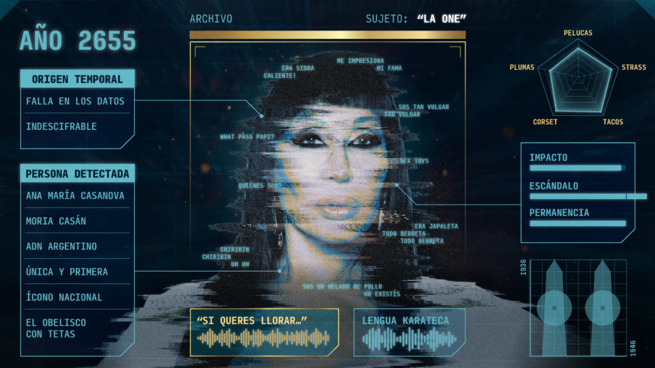 La Secretaría de Cultura de la Nación rinde homenaje a Moria Casán