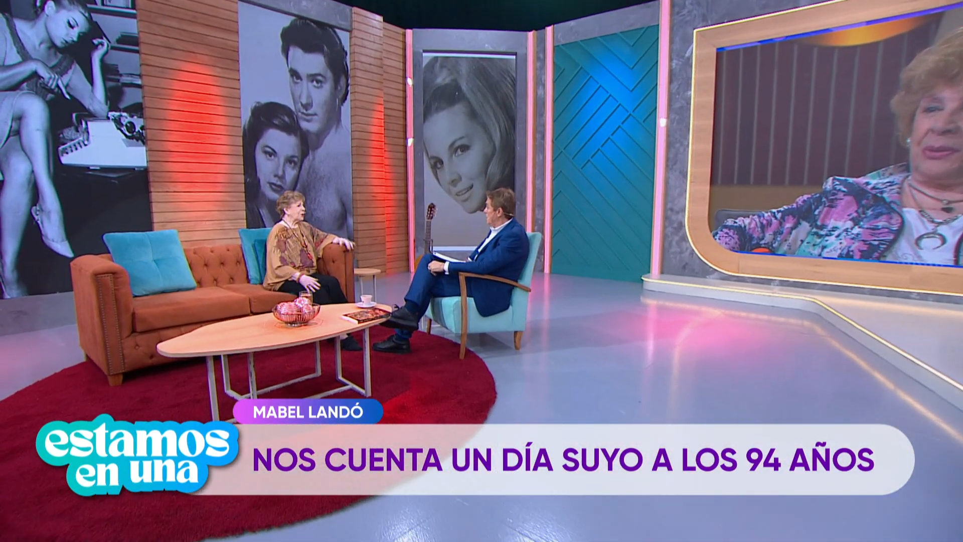 Gabriel Corrado se reencuentra con Mabel Landó