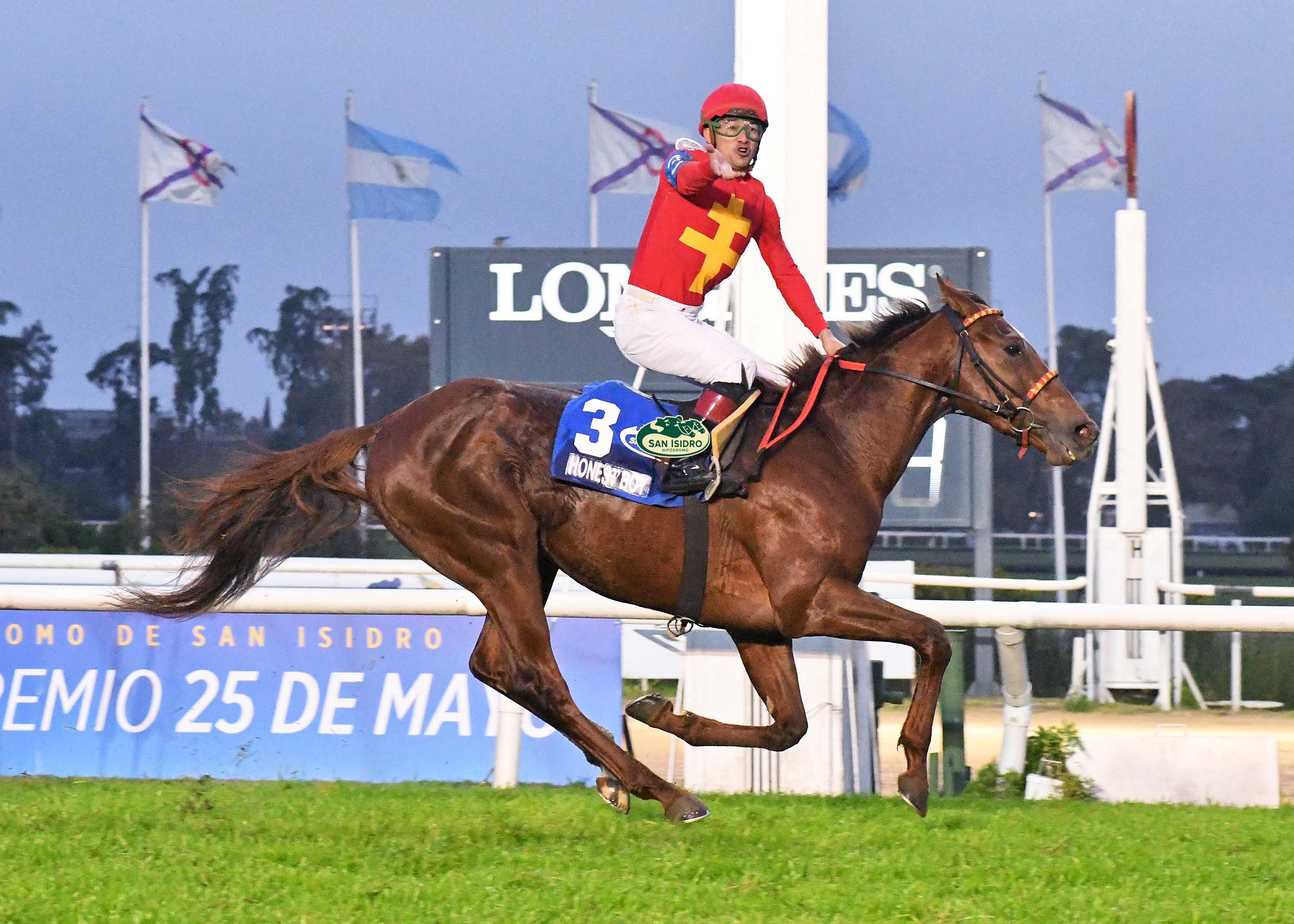 Turf en vivo: Jornada 25 de Mayo en el Hipódromo de San Isidro