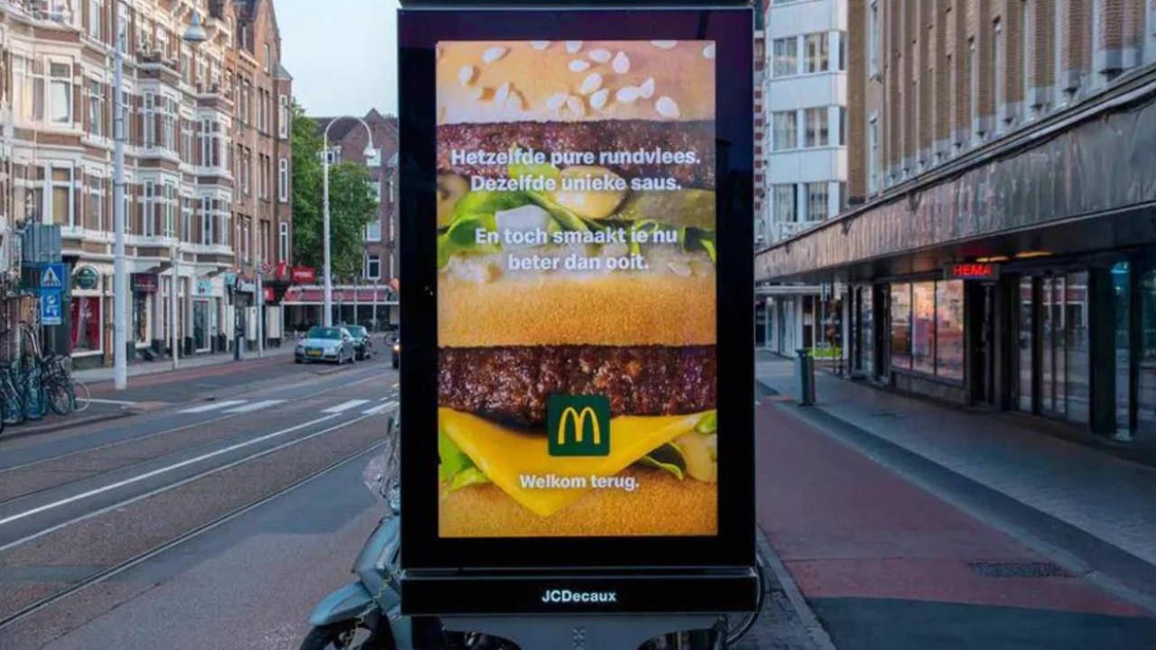 Ámsterdam, primera capital del mundo en prohibir la publicidad de carne en las calles