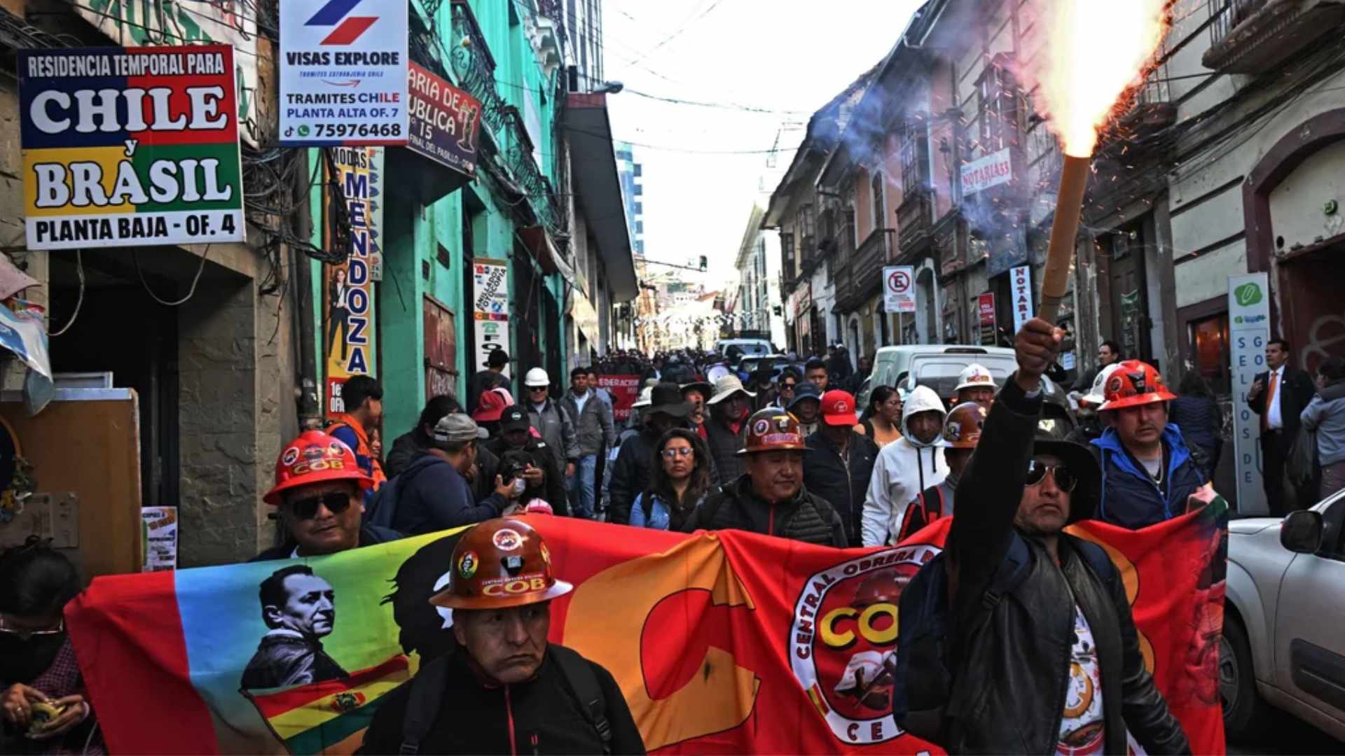 El presidente de Bolivia llamó a la paz, pero los manifestantes exigen su renuncia