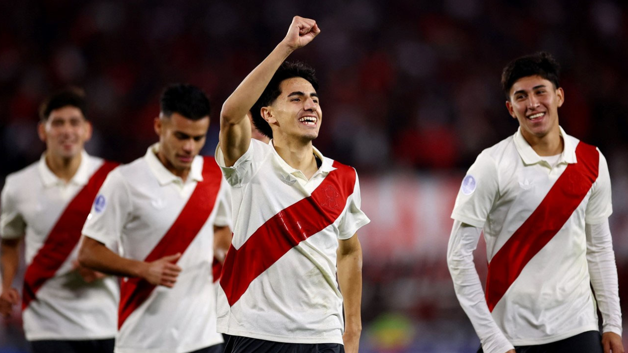 River goléo 3-0 a Blooming y se clasificó a los octavos de final de la Copa Sudamericana