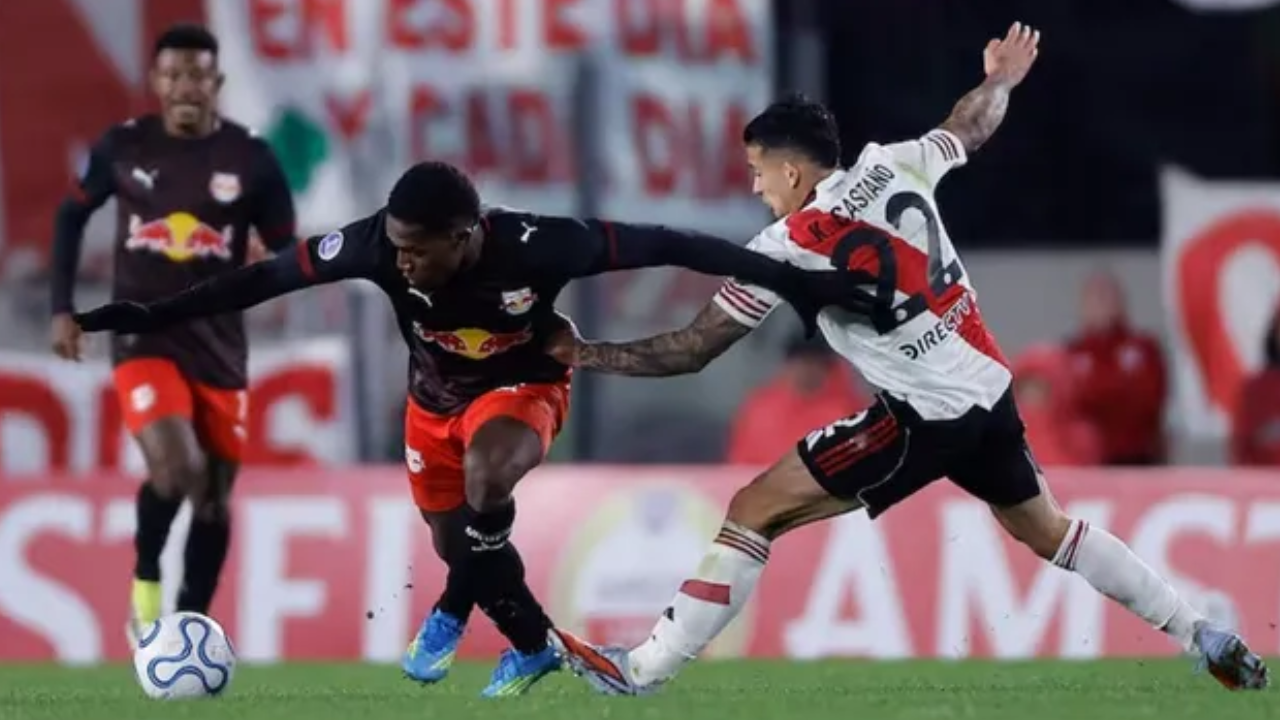 Sudamericana: River rescató un empate ante Bragantino