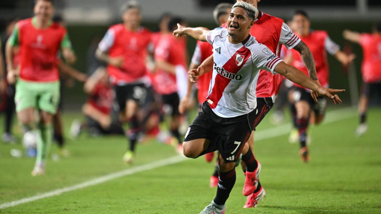 Sudamericana: River le ganó 2-1 a Carabobo en un partido vibrante