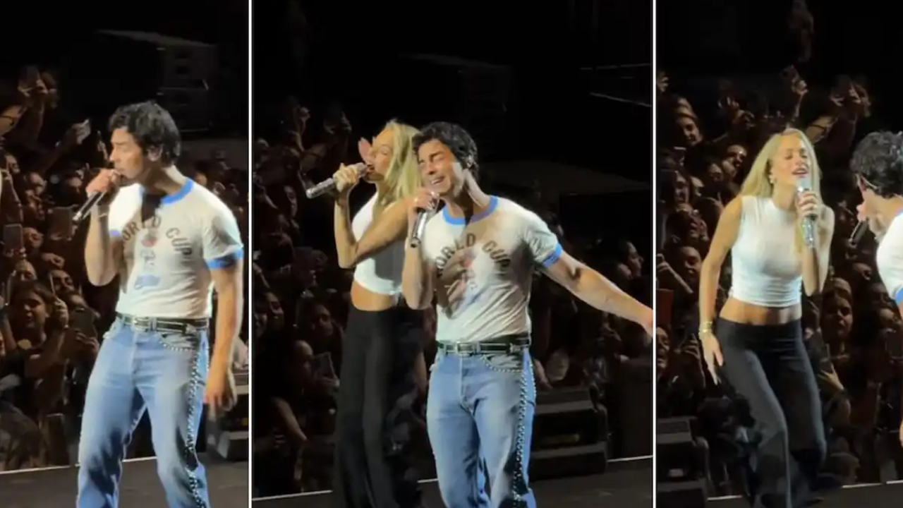 Tini Stoessel cantó junto a los Jonas Brothers