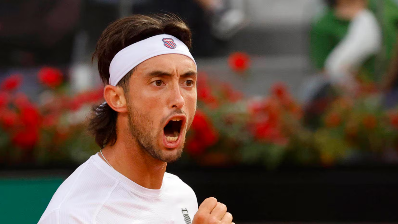 Tirante dio otro gran golpe en el Masters 1000 de Roma y eliminó al italiano Cobolli