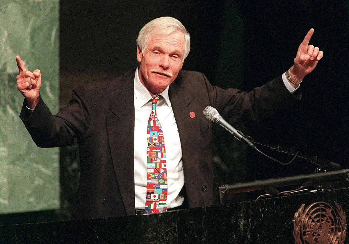 Murió Ted Turner, fundador de la cadena CNN